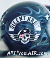 Custom Helm Airbrush